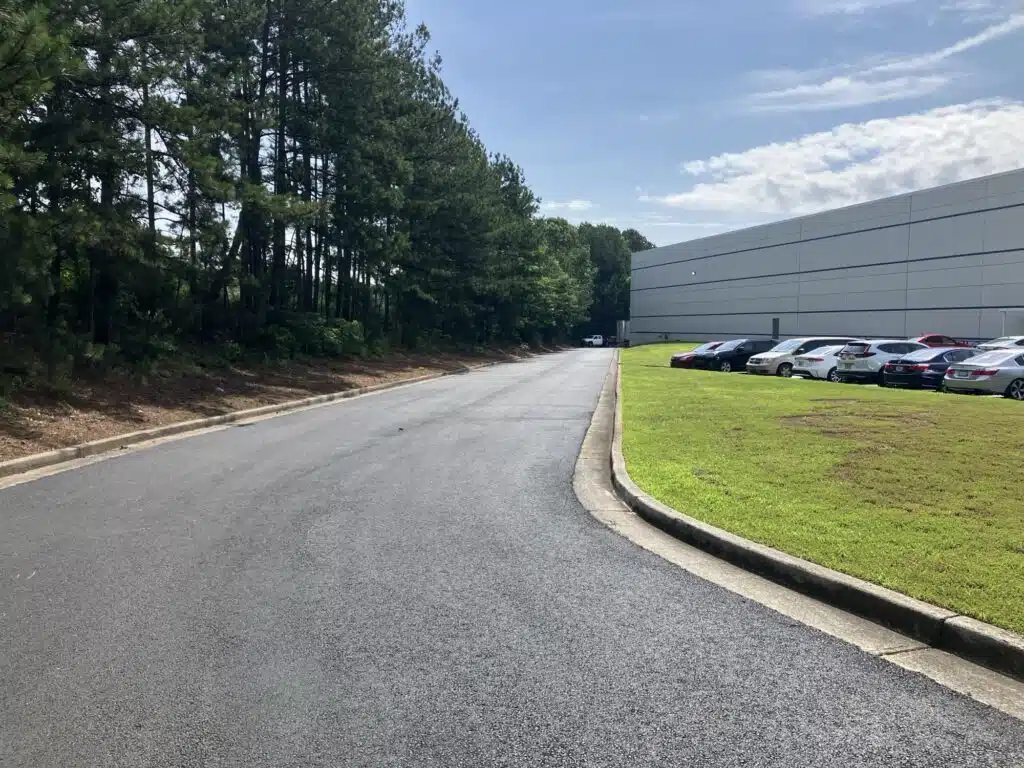 Commercial Paving Project at <br> 775 Tipton in Norcross, GA
